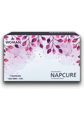 Napcure Woman Sanitary Pads / Napkins (XXL-350mm, 7)(Purple)(1 Pack Of 7 Pads) - Niyatee