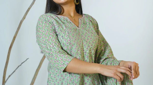 Stylish Western Wear Cotton Short kurta by Niyatee New Launches 2023