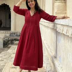 Cotton Noor E Gulab Dress