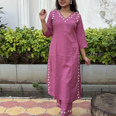 Phoolwari Kurta Pant set