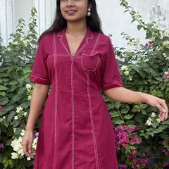 Cotton Mulberry Muse Dress