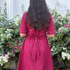Cotton Mulberry Muse Dress