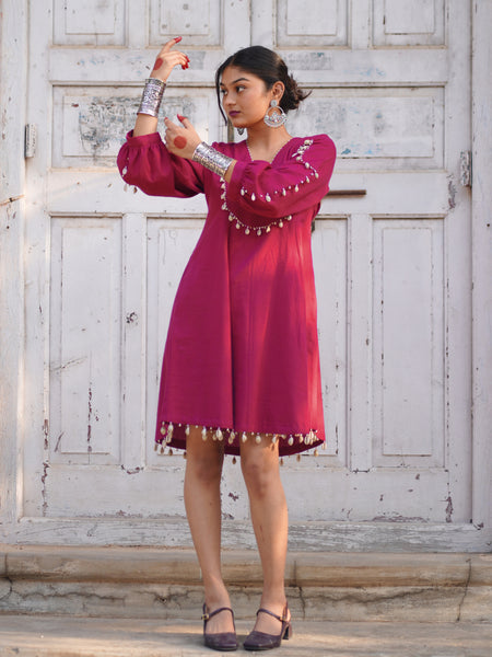 Jhilmil — Handcrafted Cotton Flax Kurta & Palazzo Set