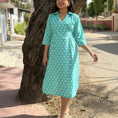Cotton Summer Sky Dress
