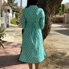 Cotton Summer Sky Dress