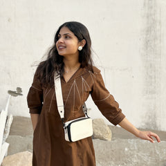 Cotton Mocha Linea Dress (Pre-Launch)