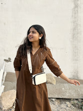 Cotton Mocha Linea Dress (Pre-Launch)