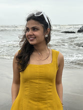 Applique Detailed Sunshine Bloom Dress