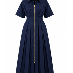 Front zip Midi/maxi Dress