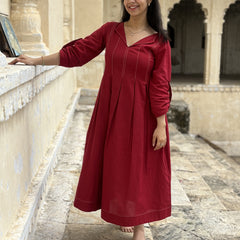 Cotton Noor E Gulab Dress