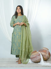 Tapsi Kala Cotton Organic Hand Block Printed Suit Set