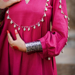 Jhilmil — Handcrafted Cotton Flax Kurta & Palazzo Set