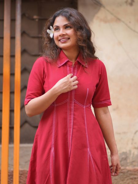 Red Aura Dress