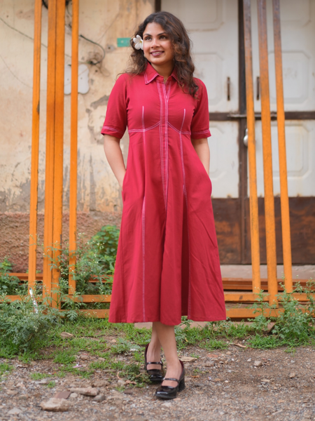Red Aura Dress