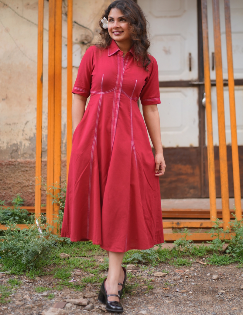Red Aura Dress