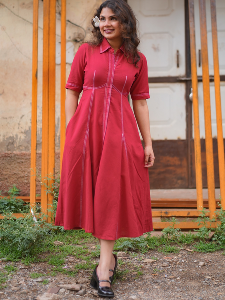 Red Aura Dress