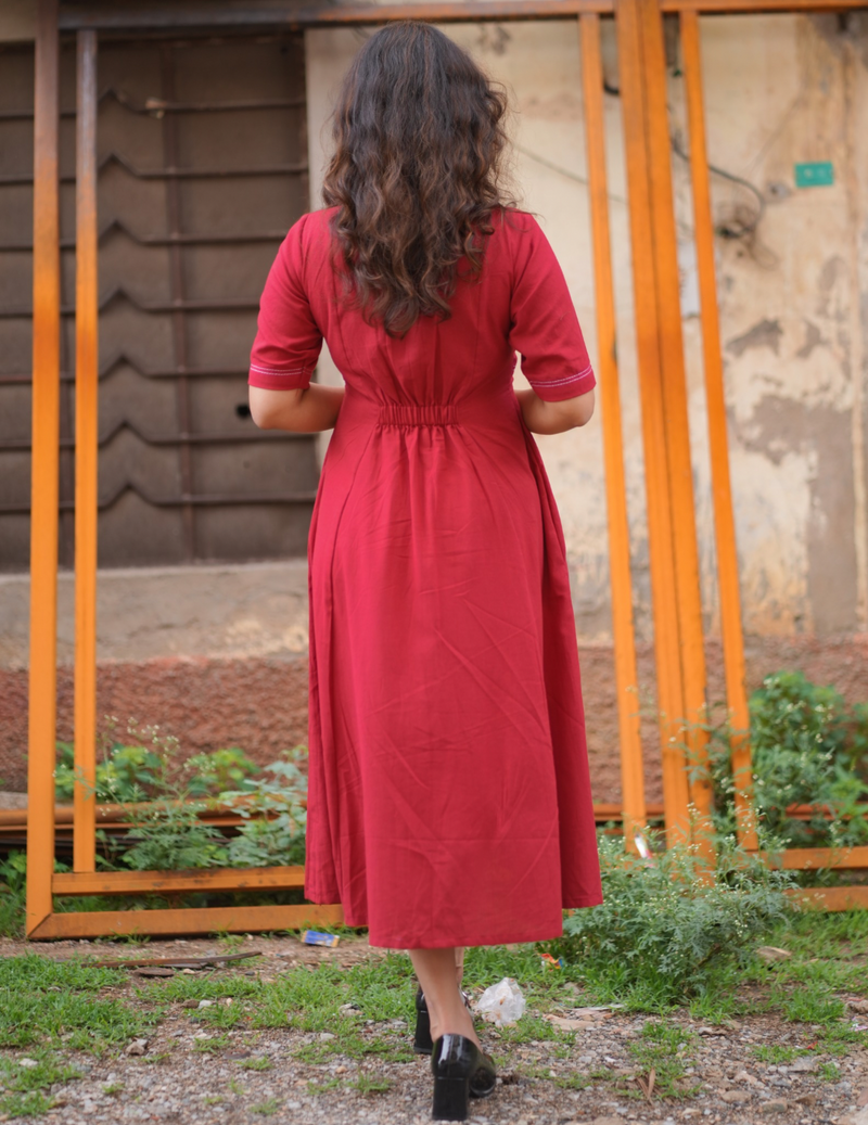 Red Aura Dress