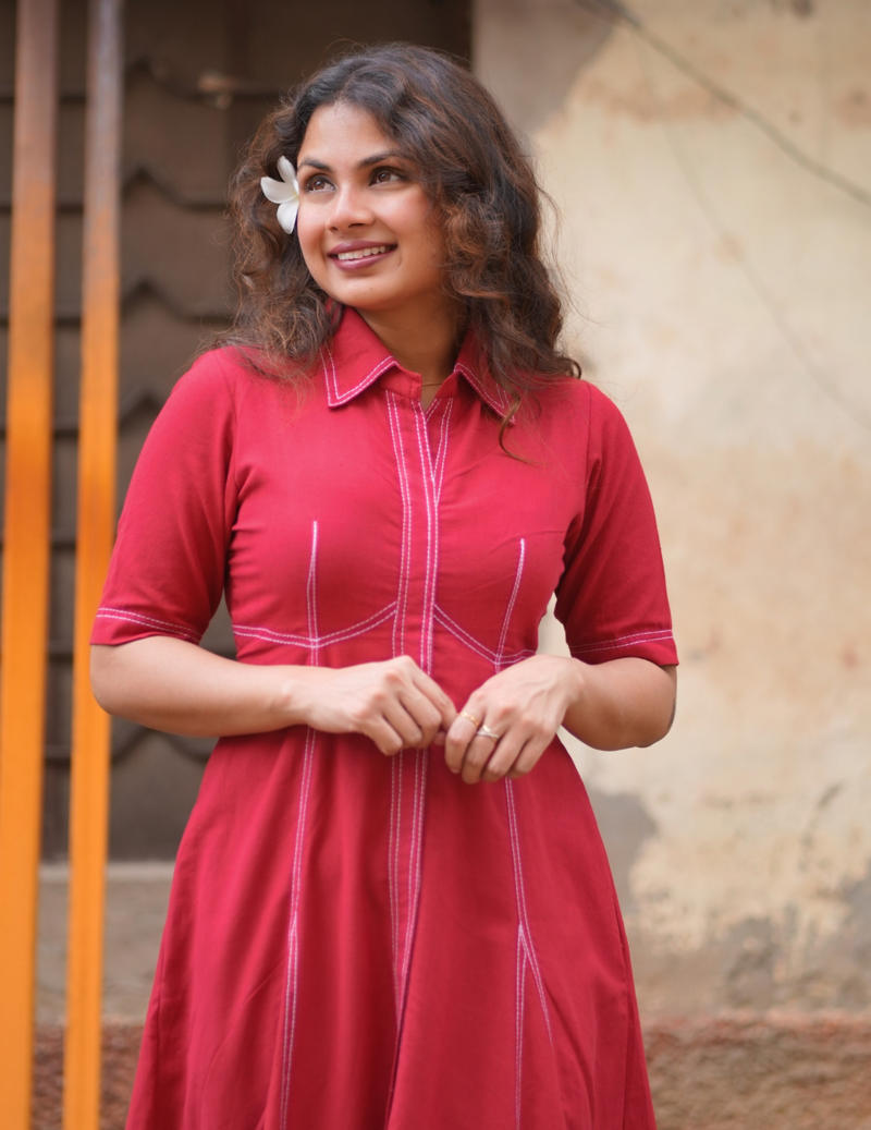 Red Aura Dress