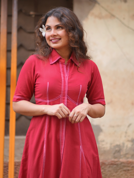 Red Aura Dress