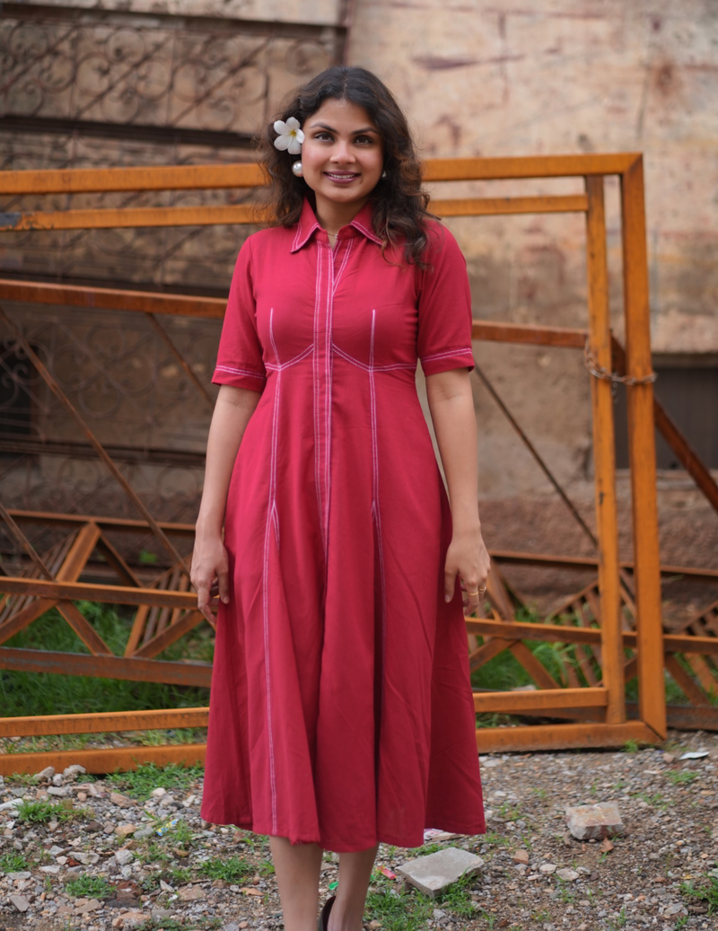 Red Aura Dress