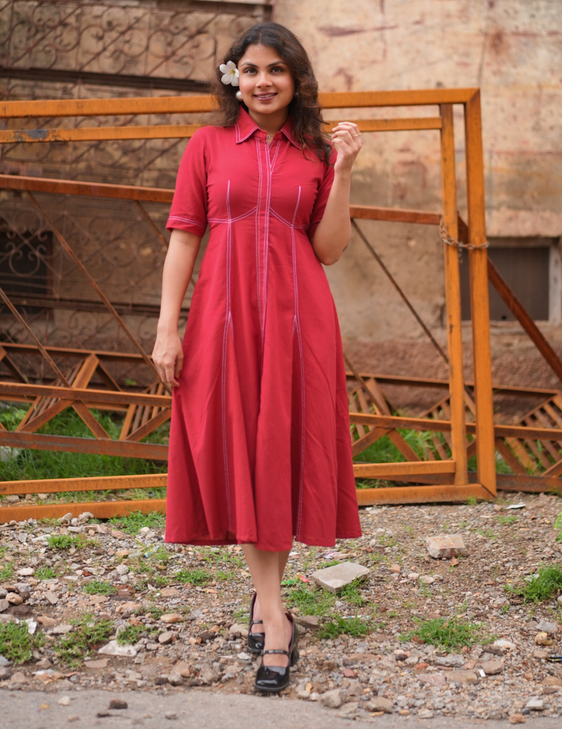 Red Aura Dress