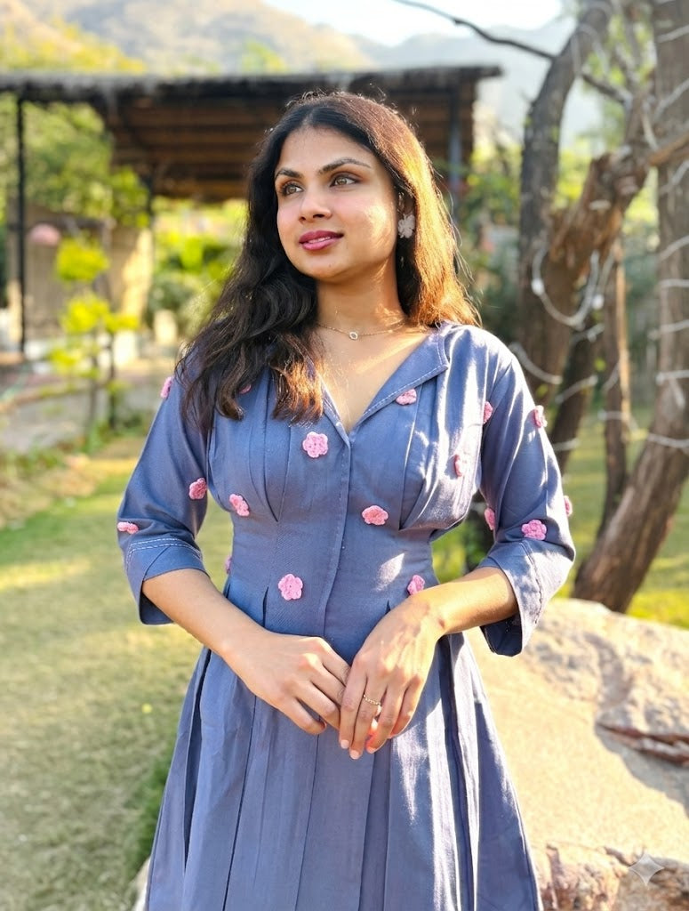 Handwoven Blossom Dress (Pre-Launch)