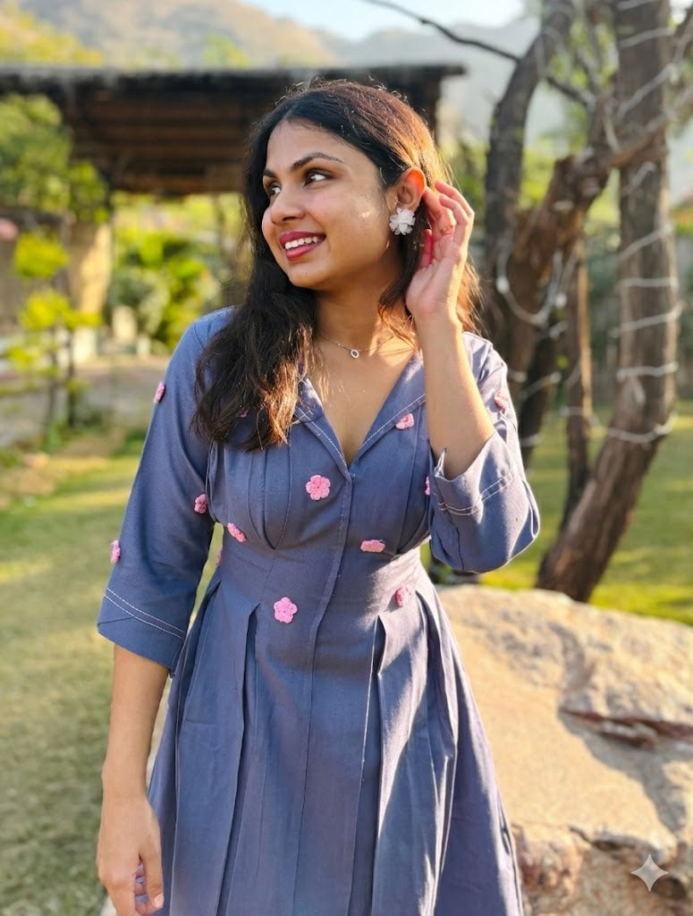 Handwoven Blossom Dress (Pre-Launch)