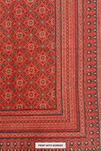 Rajasthani Bagru Hand-Block Printed Bed-sheet with Pillow Cover