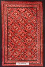 Rajasthani Bagru Hand-Block Printed Bed-sheet with Pillow Cover