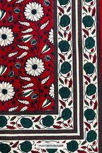 Rajasthani Hand-Block Printed Bed-sheet with Pillow Cover