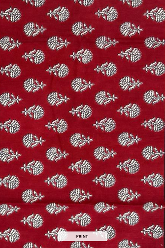 Rajasthani Hand-Block Printed Bed-sheet with Pillow Cover