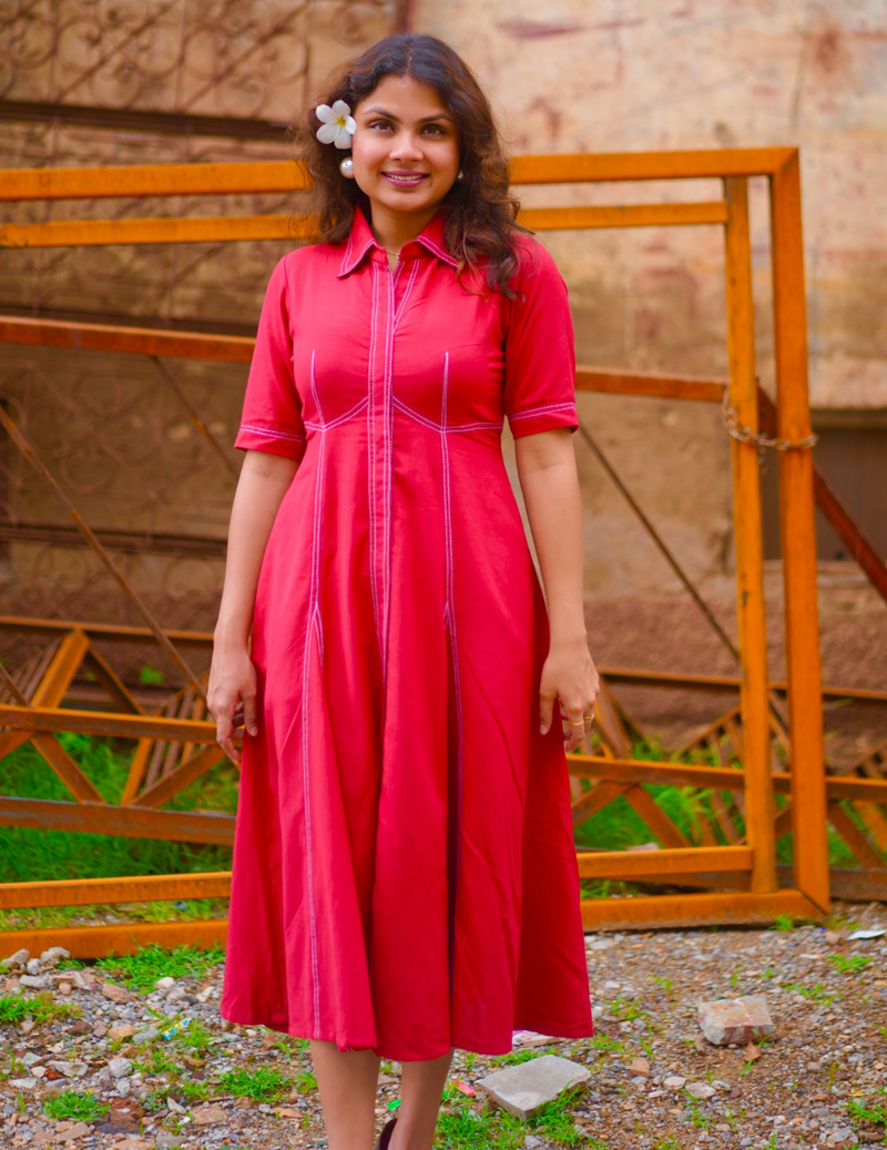 Red Aura Dress