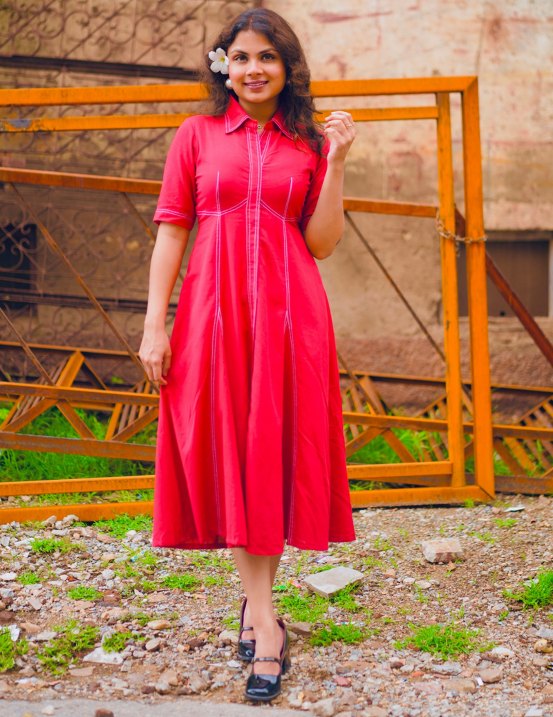 Red Aura Dress