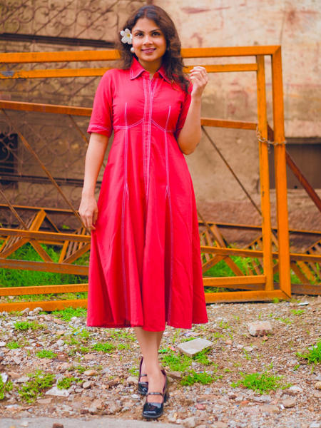 Red Aura Dress