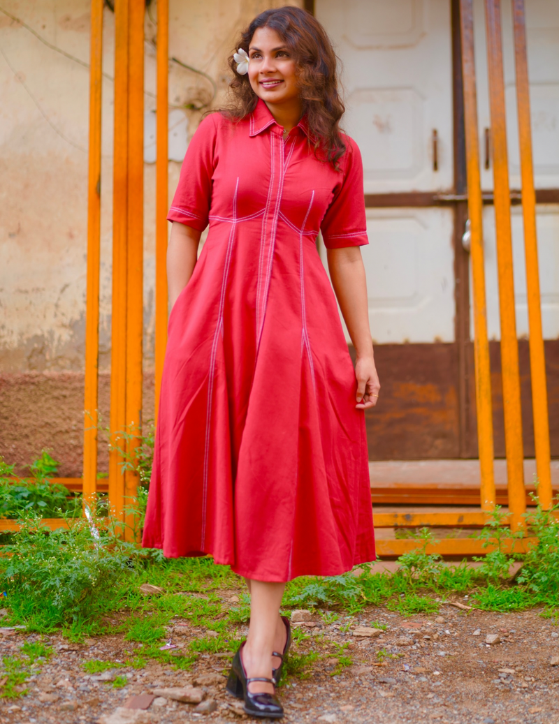 Red Aura Dress