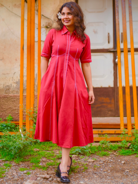 Red Aura Dress