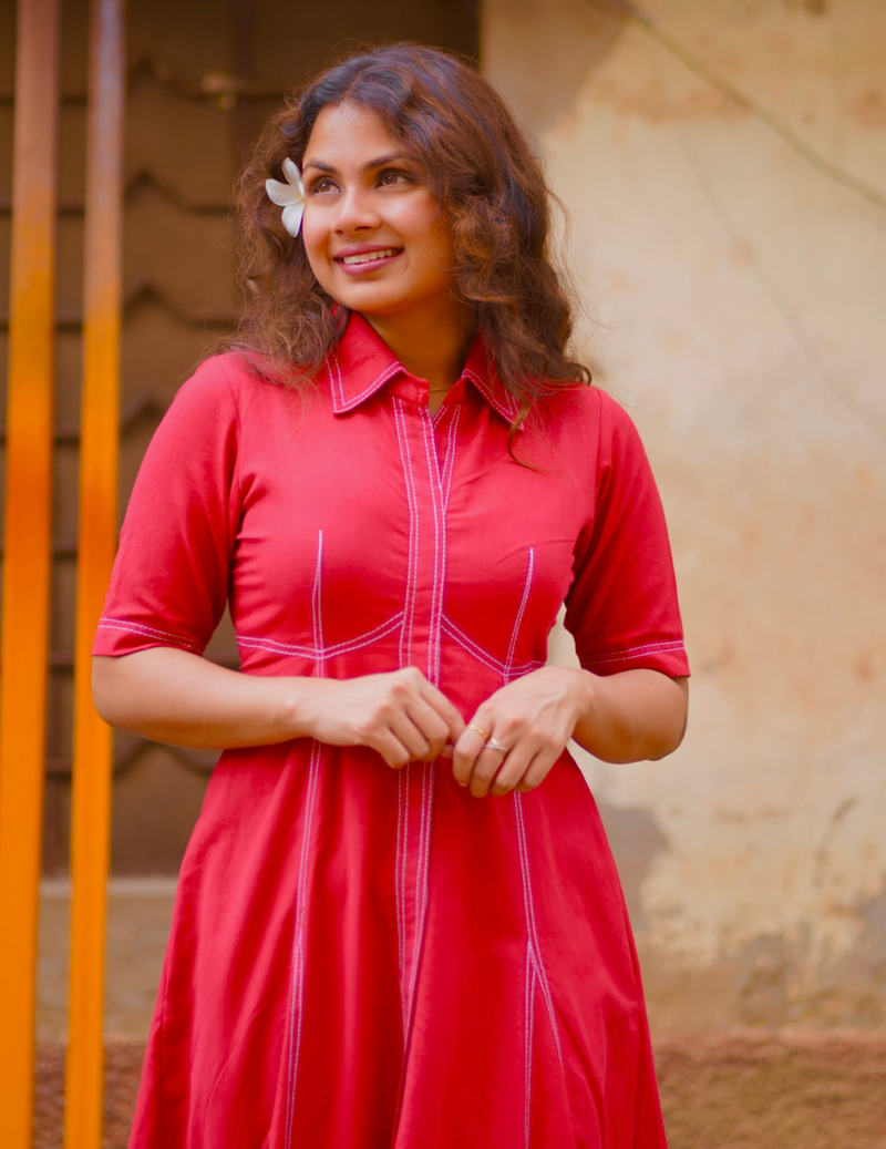 Red Aura Dress