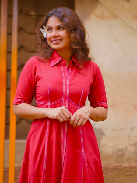 Red Aura Dress
