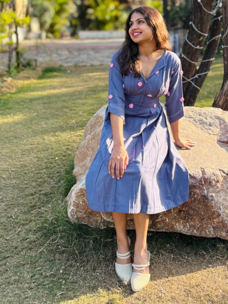 Handwoven Blossom Dress (Pre-Launch)