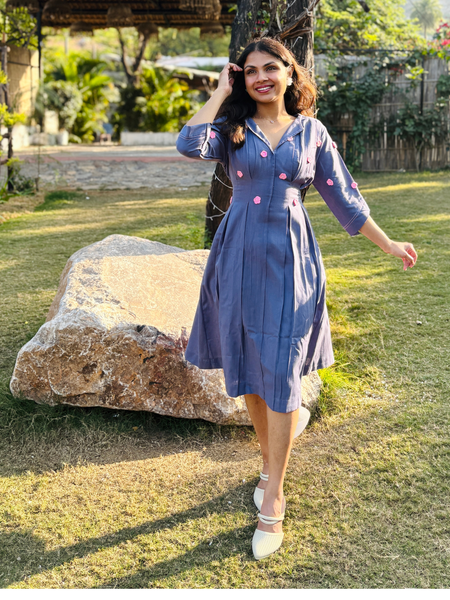 Handwoven Blossom Dress (Pre-Launch)