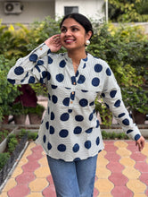 Moon Light Cotton Printed Top