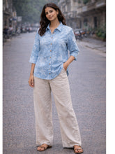 Blue Mist Casual Top